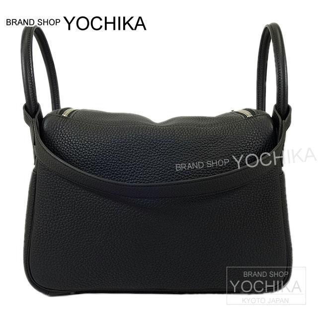 HERMES エルメス ハンドバッグ リンディ30 黒 トリヨン シルバー金具 新品