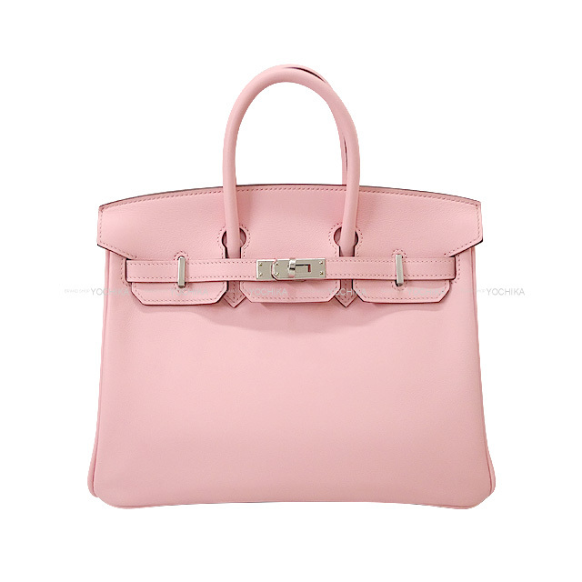 HERMES エルメス ハンドバッグ バーキン25 ローズサクラ スイフト