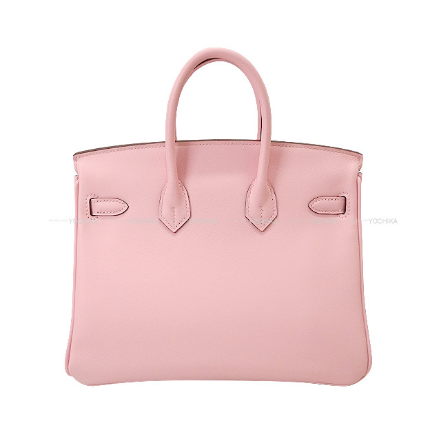 HERMES エルメス ハンドバッグ バーキン25 ローズサクラ スイフト