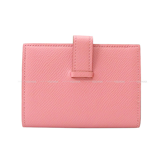 HERMES エルメス ベアンミニ カードケース 名刺入れ ローズ  