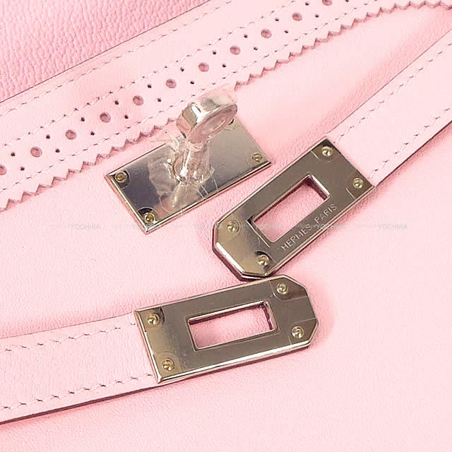 エルメス ケリーロングウォレット ローズサクラ/S金具 HERMES エルメス 長財布 ケリーウォレット ロング ギリーズ