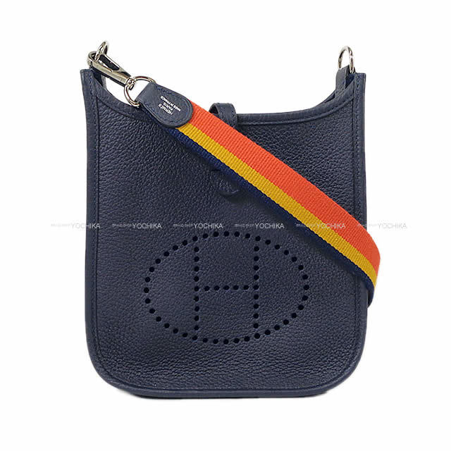 HERMES エルメス ショルダーバッグ エブリン エヴリン 16 TPM アマゾン ロカバール ブルーニュイ トリヨン シルバー金具 新品未使用