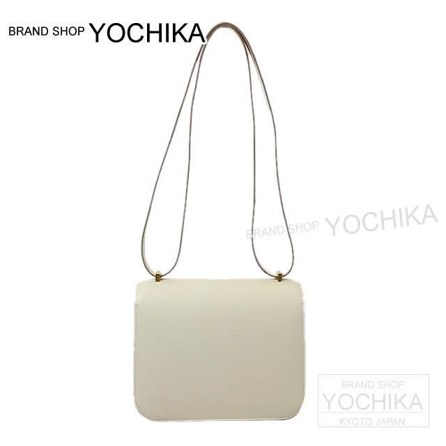 HERMES エルメス ショルダーバッグ コンスタンス 3 ミニ 18 クレ エプソン ゴールド金具 新品