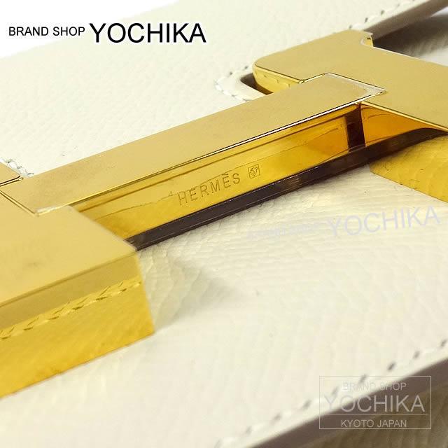 HERMES エルメス ショルダーバッグ コンスタンス 3 ミニ 18 クレ エプソン ゴールド金具 新品
