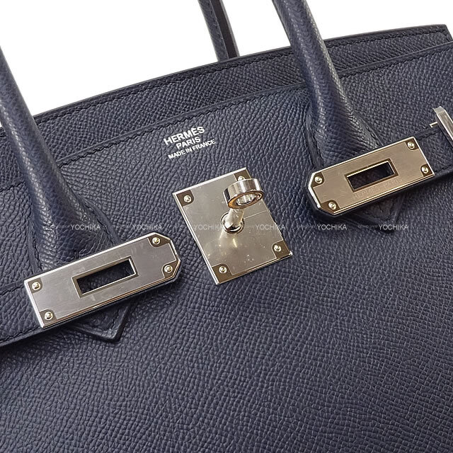 HERMES エルメス ハンドバッグ バーキン30 ブルーインディゴ
