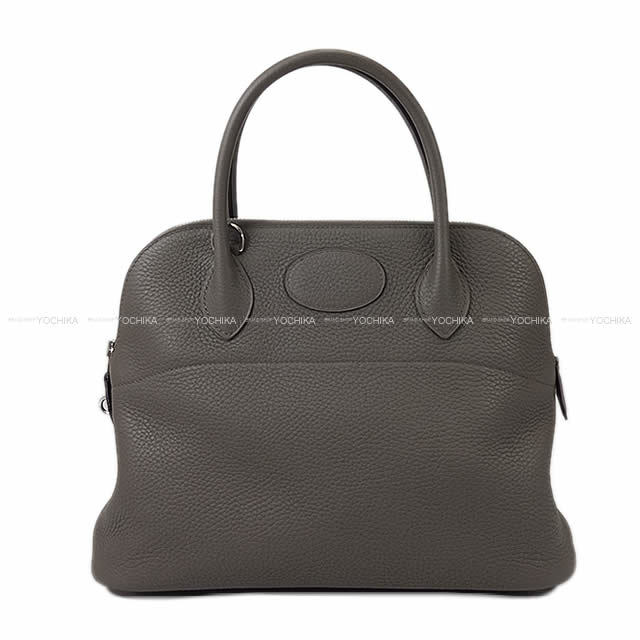 HERMES エルメス ハンドバッグ ボリード31 エタン トリヨン シルバー金具 新品