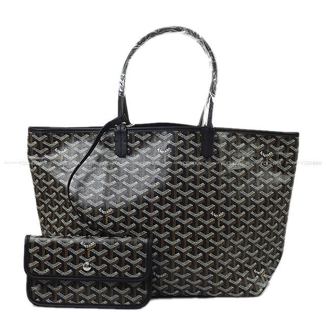 GOYARD ゴヤール トートバッグ サンルイ PM 黒 (ブラック) PVC 