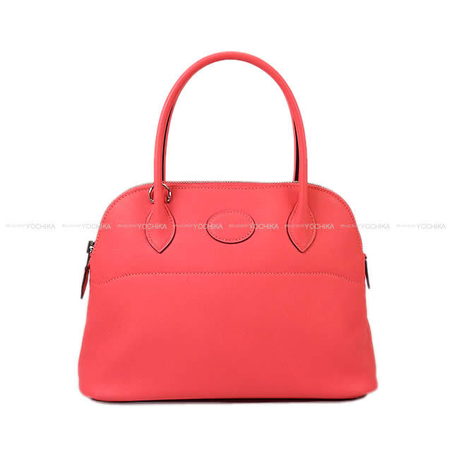 HERMES エルメス ショルダーバッグ ボリード27 ローズアザレ スイフト シルバー金具 新品