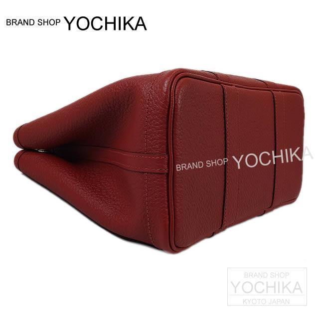 HERMES エルメス ハンドバッグ ガーデンパーティ 30 TPM ルージュグレナ ヴァッシュカントリー 新品