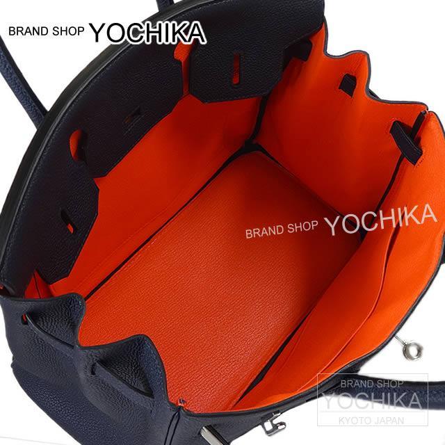 HERMES エルメス ハンドバッグ バーキン30 ヴェルソ ブルーニュイX  