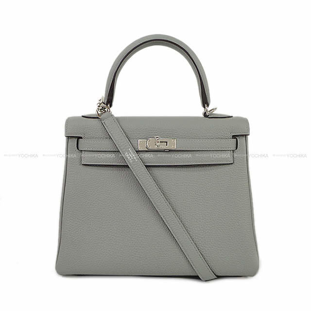 HERMES エルメス ハンドバッグ ケリー25 内縫い グリムエット トゴ シルバー金具 新品未使用