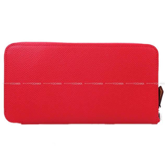 HERMES エルメス アザップ シルクイン 財布 "One Two Three" ローズエクストレームXボルドー 新品
