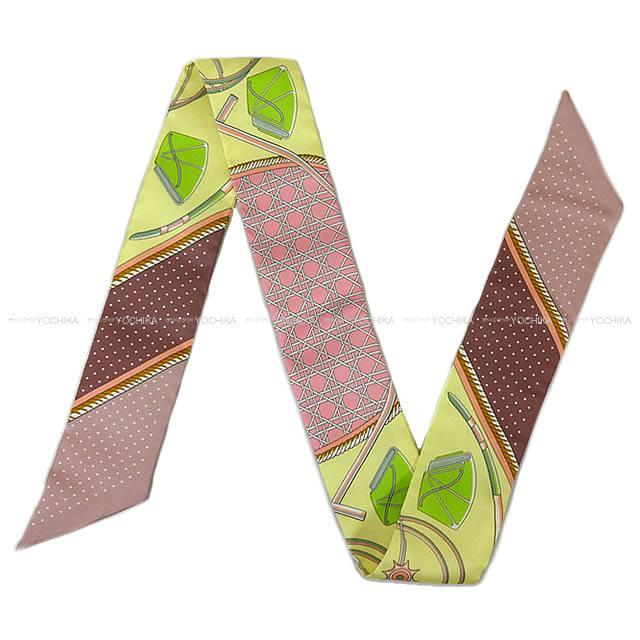 2017秋冬 新作 エルメス ツイリー スカーフ "折畳み式幌の馬車" グリスペール×ルージュ×ジョーヌヴィフ 新品