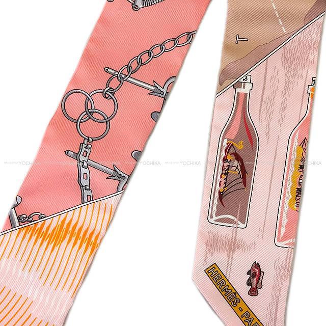 2017春夏 新作 HERMES エルメス ツイリー スカーフ "Caleche Mors ee Bouteilles