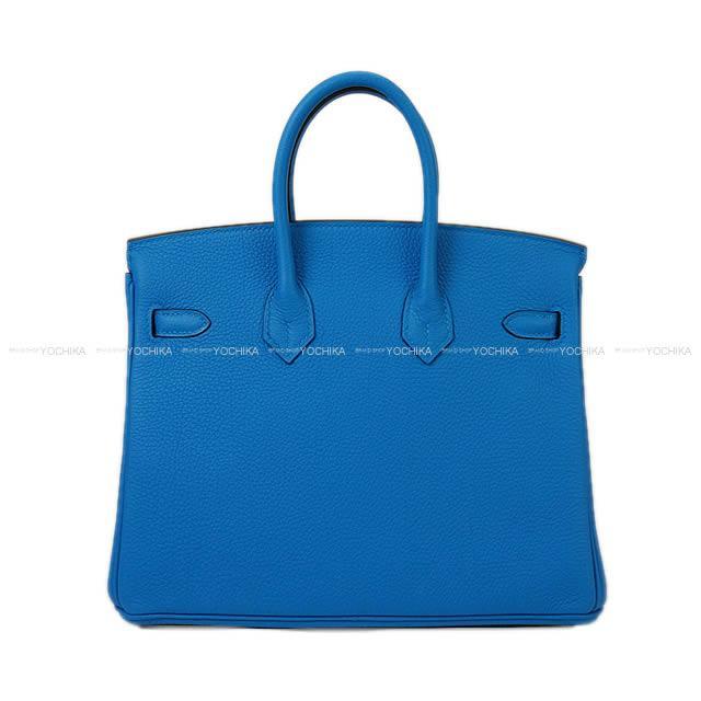 HERMES エルメス ハンドバッグ バーキン25 ブルーザンジバル(ザンジバールブルー) トゴ ゴールド金具 新品