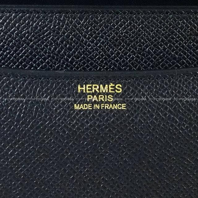HERMES エルメス ショルダーバッグ コンスタンス3 24 MM 黒(ブラック) エプソン ローズゴールド金具 新品