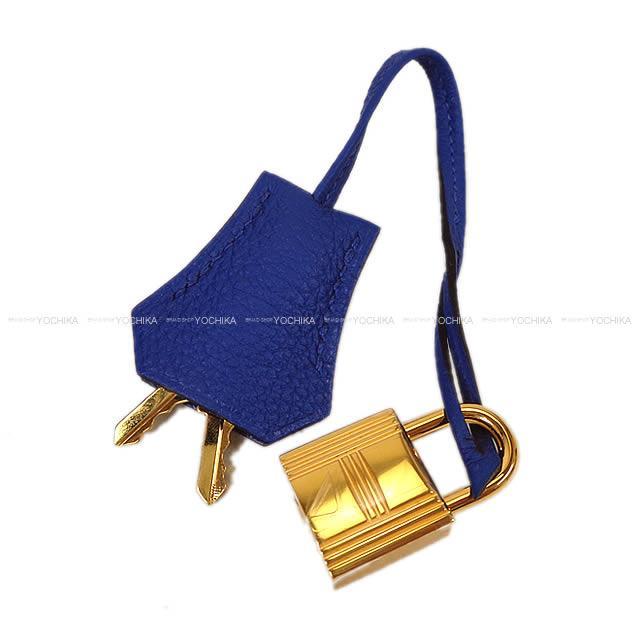 HERMES エルメス ハンドバッグ バーキン25 ブルーエレクトリック トゴ ゴールド金具 新品