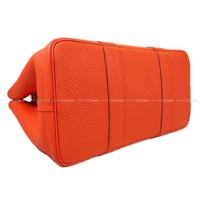 HERMES エルメス トートバッグ ガーデンパーティ 36 PM カマイユ オレンジポピーXライムXブルーアトール 新品