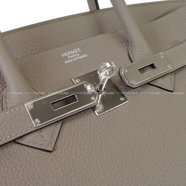 2017年秋冬新色 HERMES エルメス ハンドバッグ バーキン35 グリ