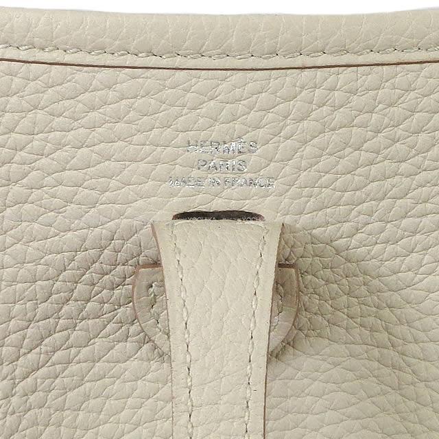 【大人気♪】HERMES ミニエヴリン TPM 16サイズ ベトン HERMES エルメス ショルダーバッグ エヴリン(エブリン) 16 TPM