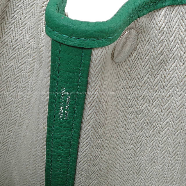 HERMES エルメス ハンドバッグ ガーデンパーティ 30 TPM ヴェールヴェルティゴ ネゴンダ 新品