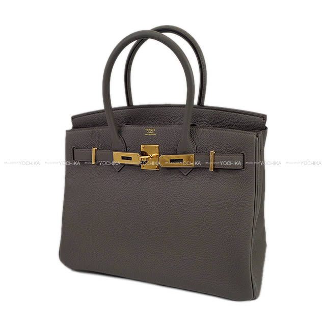 HERMES エルメス ハンドバッグ バーキン30 エタン トゴ ゴールド金具 新品