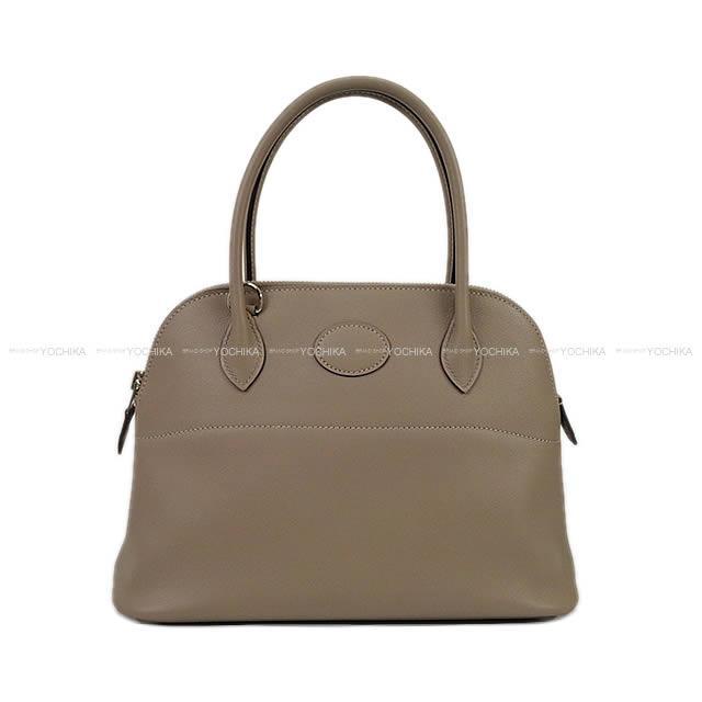 HERMES エルメス ショルダーバッグ ボリード27 グリアスファルト スイフト シルバー金具 新品