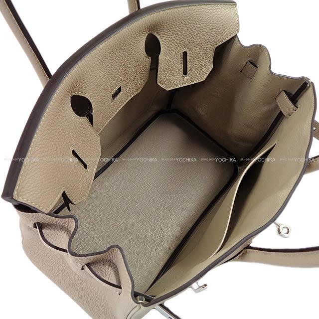 HERMES エルメス ハンドバッグ バーキン30 トゥルティールグレー トゴ シルバー金具 新品未使用