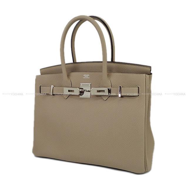 HERMES エルメス ハンドバッグ バーキン30 トゥルティールグレー トゴ シルバー金具 新品未使用