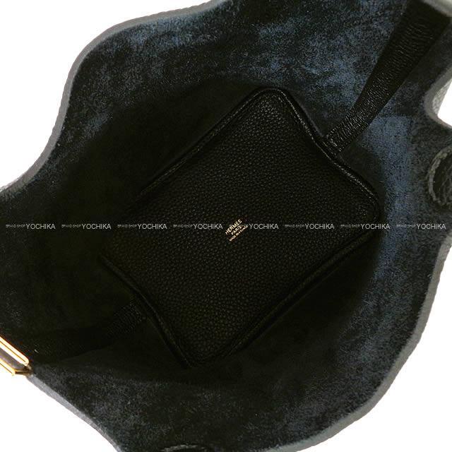 HERMES エルメス ハンドバッグ ピコタンロック 18 PM 黒(ブラック) トリヨン ゴールド金具 新品