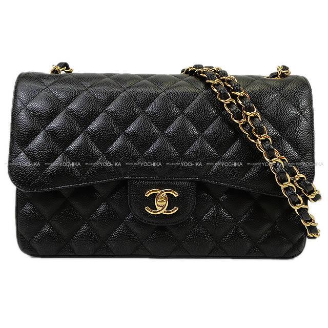 Chanel シャネル マトラッセ 30 チェーン ダブルフラップ ショルダーバッグ 黒 ブラック Xボルドー キャビアスキン A 新品未使用