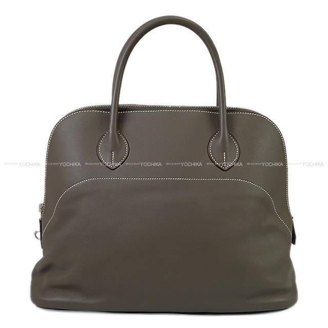 HERMES エルメス ボリードリラックス35 エタン ヴォー・シキム シルバー金具 新品未使用