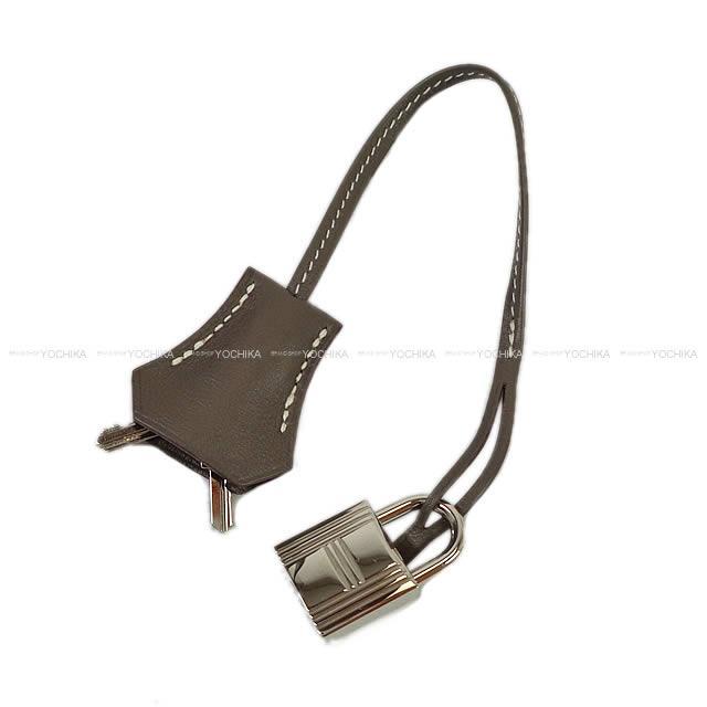 HERMES エルメス ボリードリラックス35 エタン ヴォー・シキム シルバー金具 新品未使用