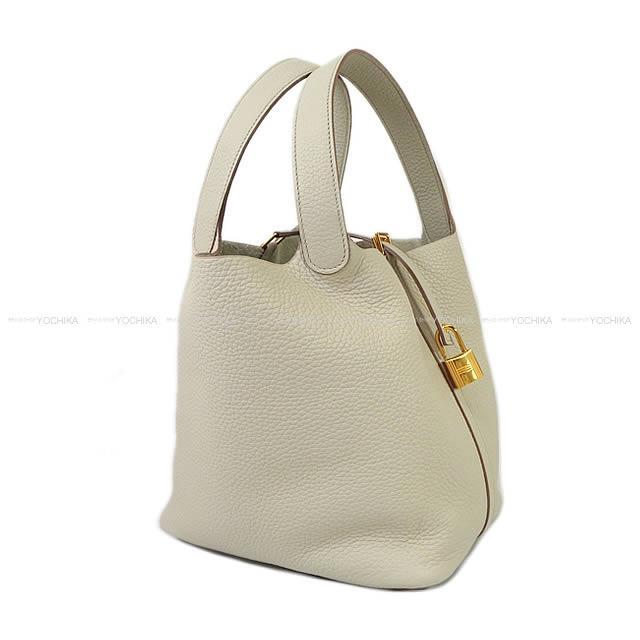 HERMES エルメス ハンドバッグ ピコタンロック 22 MM べトン トリヨン