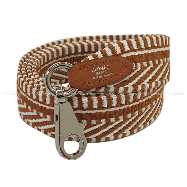 エルメス HERMES ショルダーストラップ シエル SV金具 トリヨン  