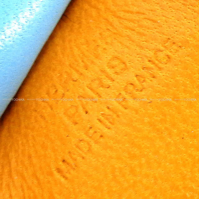 HERMES エルメス バッグチャーム "ロデオ/RODEO" PM ナチュラルサブレXブルーサフィールXセレステ