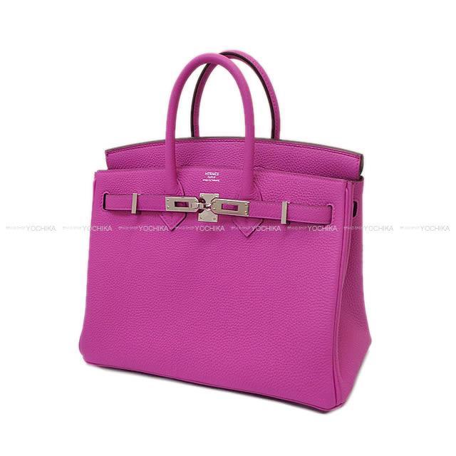 2018年春夏新色 HERMES エルメス ハンドバッグ バーキン25 マグノリア トゴ シルバー金具 新品