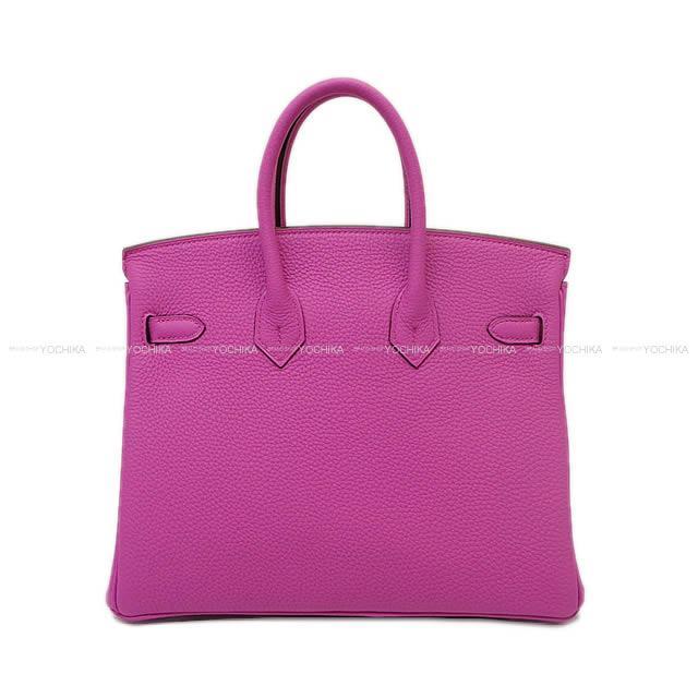 2018年春夏新色 HERMES エルメス ハンドバッグ バーキン25 マグノリア トゴ シルバー金具 新品