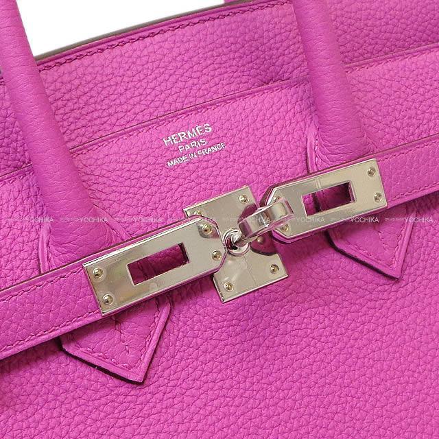 2018年春夏新色 HERMES エルメス ハンドバッグ バーキン25 マグノリア トゴ シルバー金具 新品