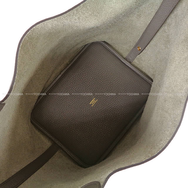 HERMES エルメス ハンドバッグ ピコタンロック 22 MM エタン トリヨン ゴールド金具 新品