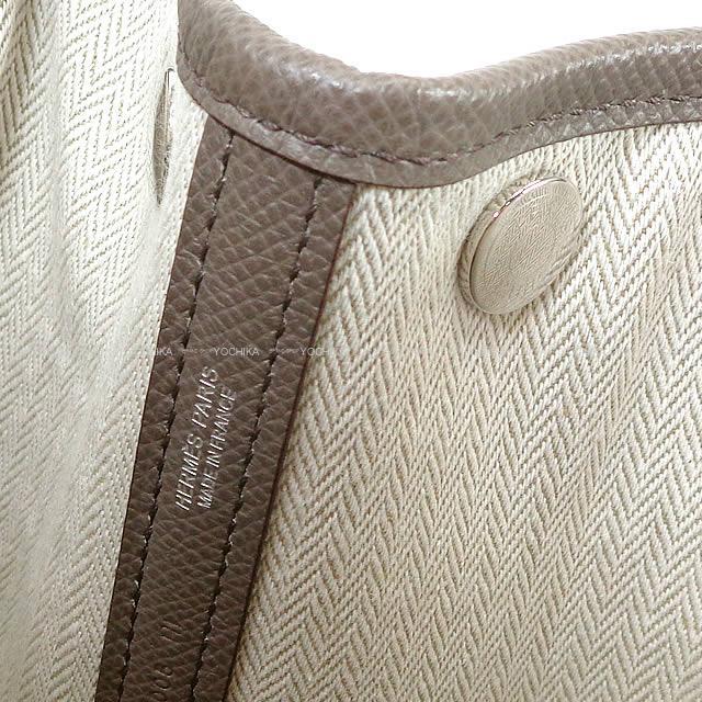 HERMES エルメス ハンドバッグ ガーデンパーティ 30 TPM エタン エプソン 新品未使用