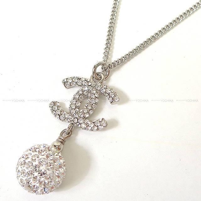 CHANEL シャネル ココマーク シラーボール ラインストーン