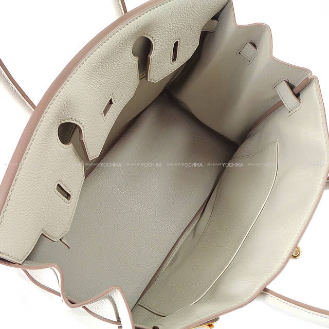 HERMES エルメス ハンドバッグ バーキン30 ベトン トゴ ゴールド金具 新品