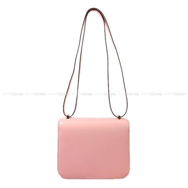 HERMES エルメス ショルダーバッグ コンスタンス 3 ミニ 18 MARQUETE ローズサクラXブーゲンビリア