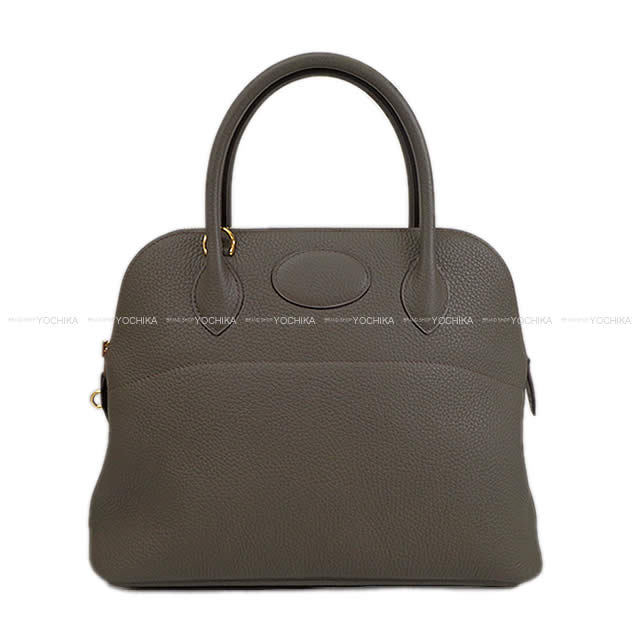 HERMES エルメス ハンドバッグ ボリード31 エタン トリヨン ゴールド金具 新品