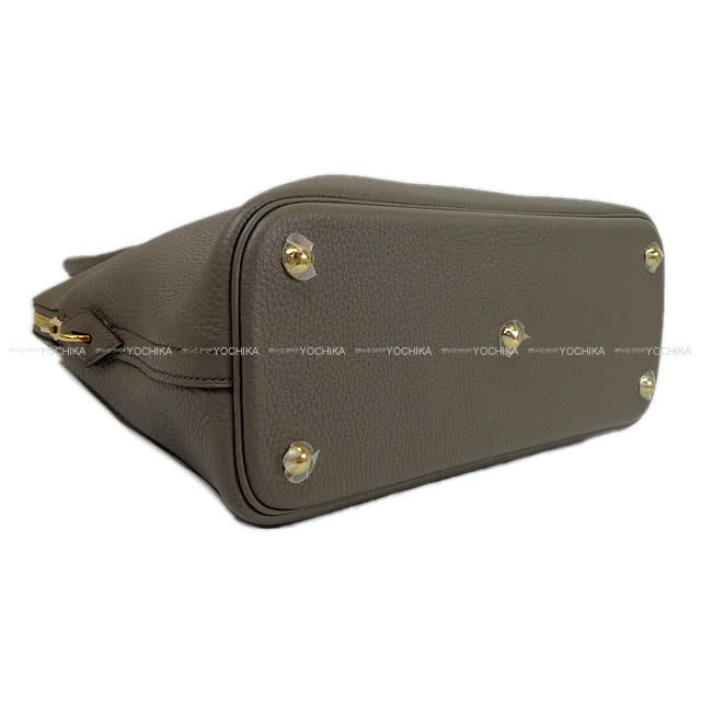 HERMES エルメス ハンドバッグ ボリード31 エタン トリヨン ゴールド金具 新品