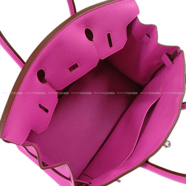 HERMES エルメス ハンドバッグ バーキン30 クレ トリヨン シルバー金具 新品同様【中古】