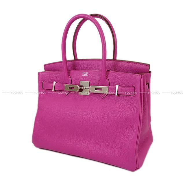 HERMES エルメス ハンドバッグ バーキン30 クレ トリヨン シルバー金具 新品同様【中古】