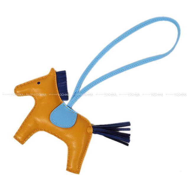 HERMES エルメス "ロデオ/RODEO" MM セレステXナチュラルサブレXブルーサフィール アニューミロ 新品