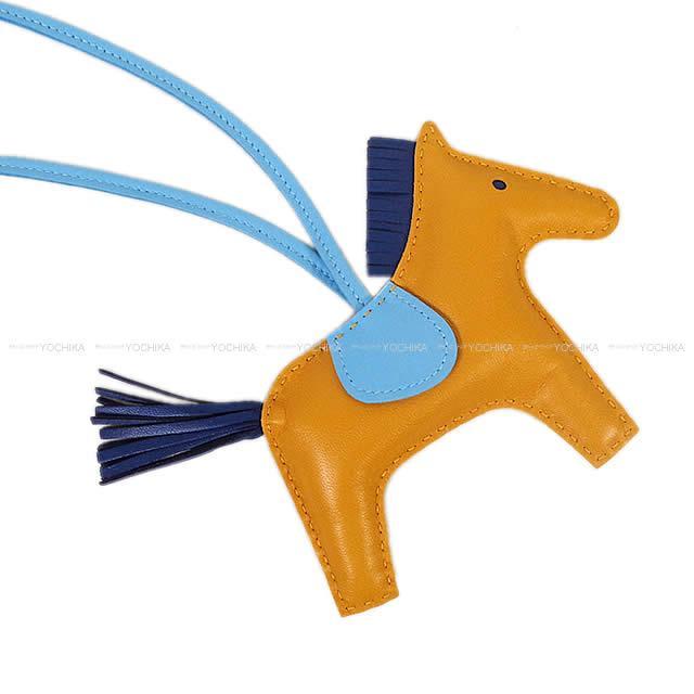 HERMES エルメス "ロデオ/RODEO" MM セレステXナチュラルサブレXブルーサフィール アニューミロ 新品